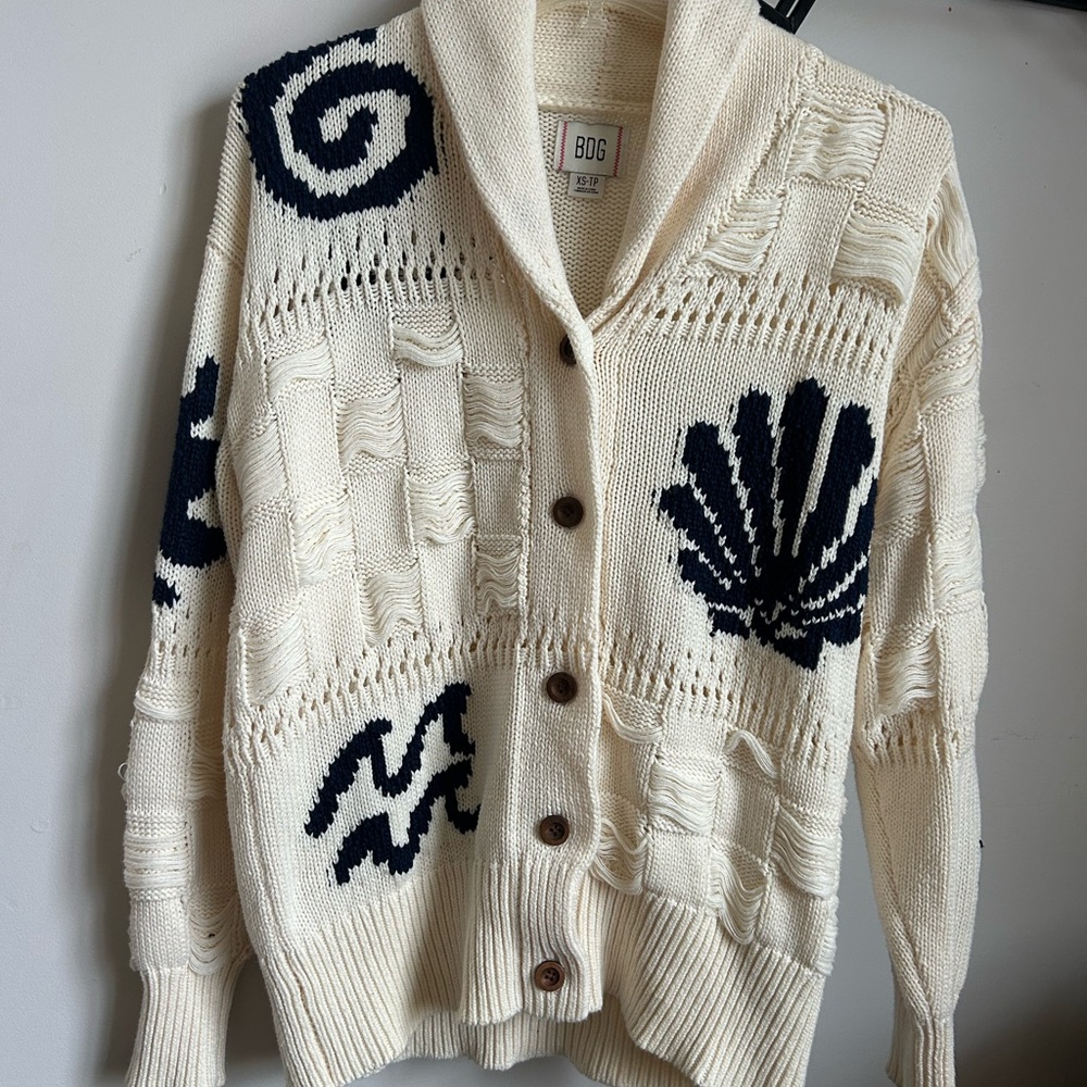 BDG Urban Outfitters Martha Coastal cardigan